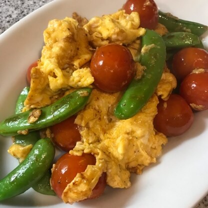 冷蔵庫にある材料だけで作れました！彩りも良く美味しかったです^ ^